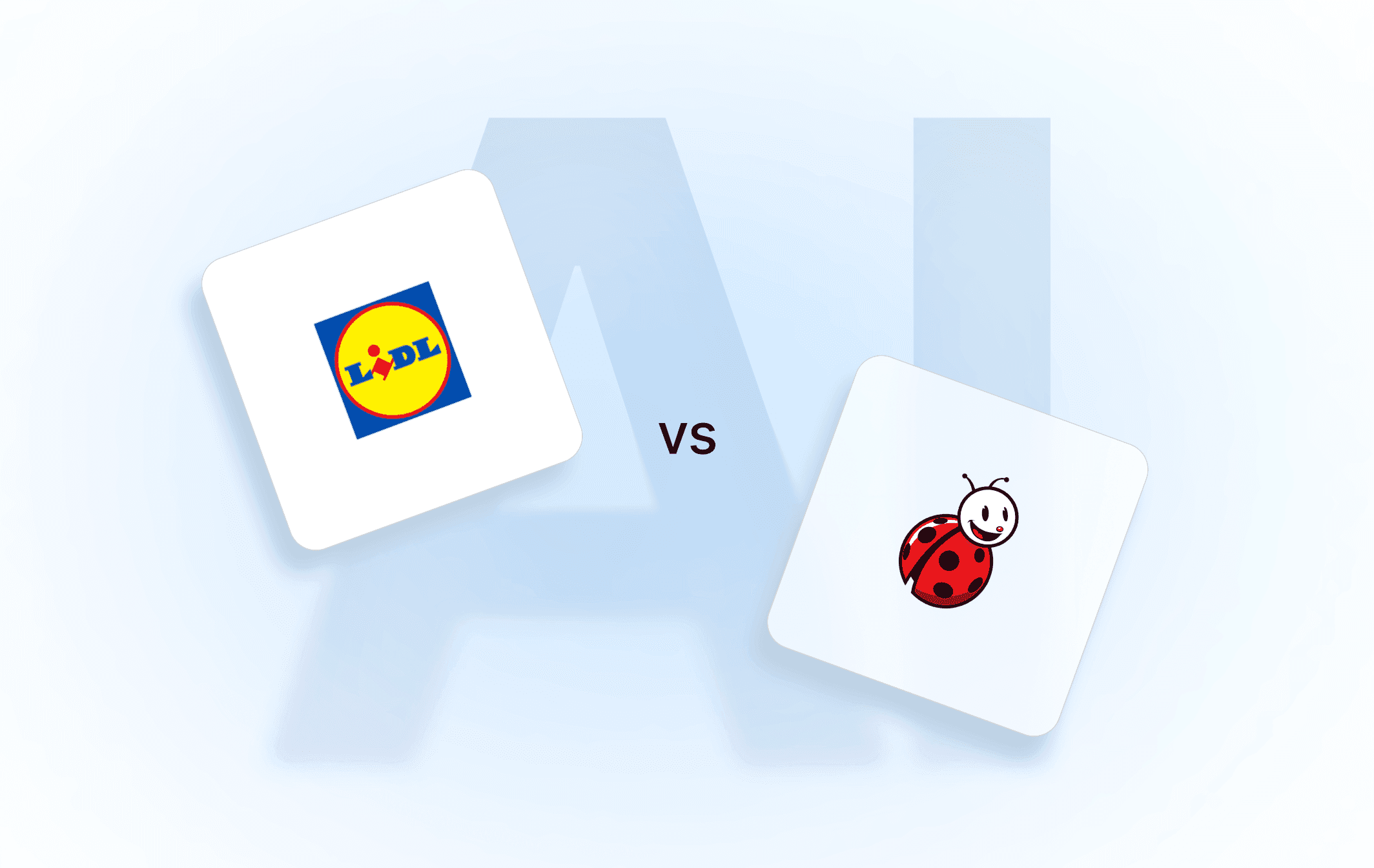 Raport widoczności w AI Lidl vs Biedronka